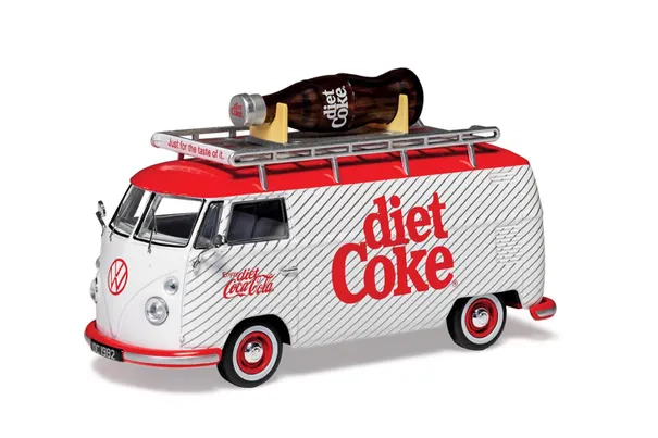 Diet Coke Volkswagen Type 2 (T1) Split Screen Panel Campervan - Giant Coke Bottle