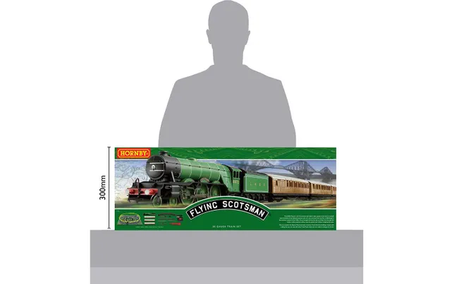 Flying Scotsman Train Set - Euro 2 pin plug