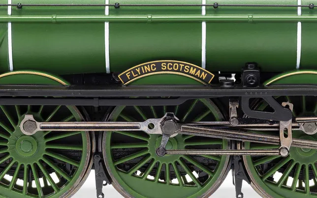 Flying Scotsman Train Set - Euro 2 pin plug