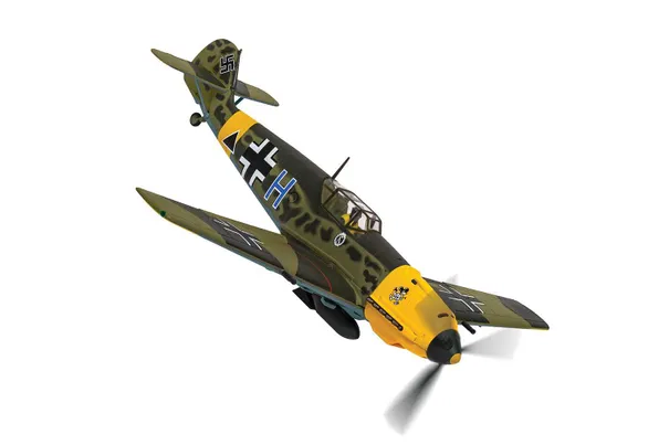 Messerschmitt Bf 109E-7/B Blue H Triangle, II