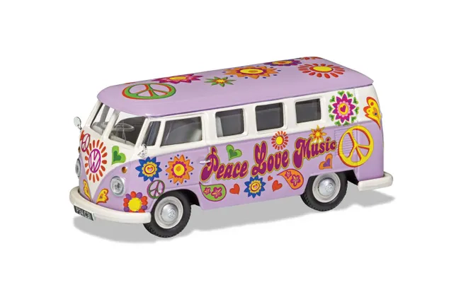 Volkswagen Campervan - Peace Love and Music