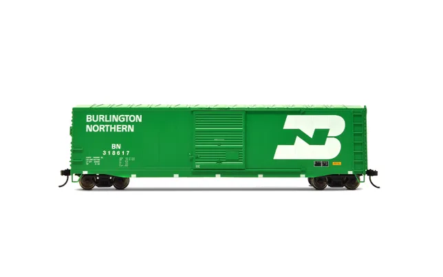 Burlington Northern, carro chiuso, numero di servizio 318617, ep. III