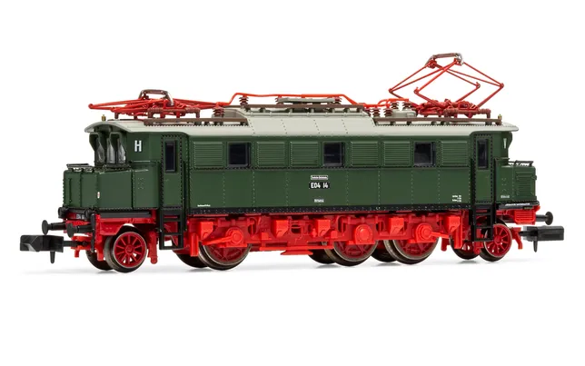 DR, locomotive électrique classe E04, livrée rouge/vert, ép. III, avec décodeur DCC