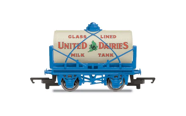 Hornby 'Retro' Wagons, three pack, United Dairies Tanker, Jacob's Biscuits, Palethorpes