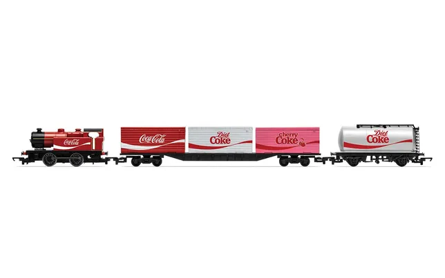 Coca-Cola® Zug Set - mit Euro-Stecker
