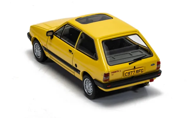 Ford Fiesta Mk2 1.1L, Citrine Yellow