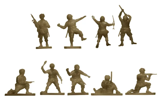 WWII U.S. Paratroops 1:72