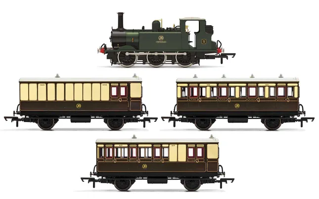 ○手数料無料!! イギリスの鉄道模型 HORNBY GWR TERRIER TRAIN PACK