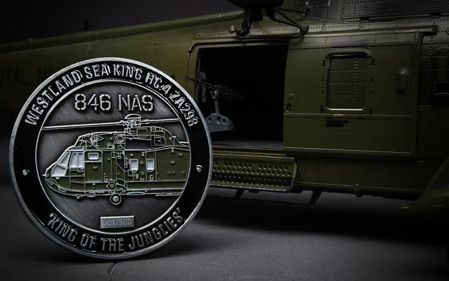 Westland Sea King HC.4 + Collecter Coin