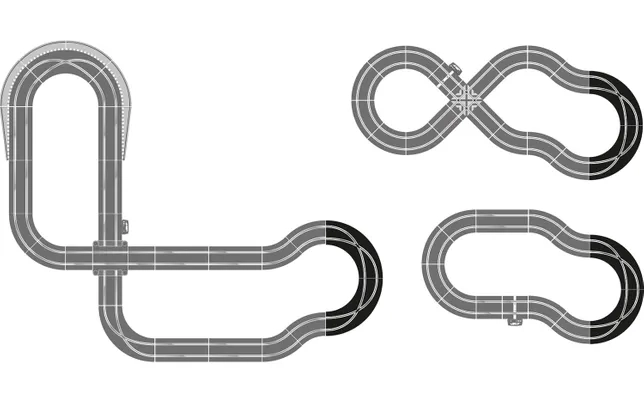 Scalextric Racing Curves Track Accessory Pack