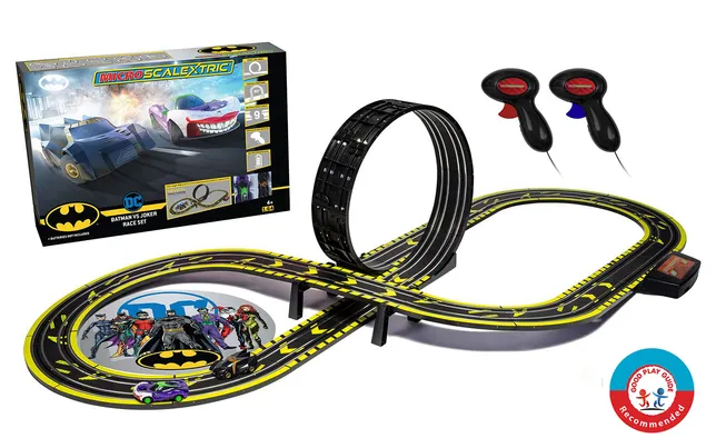 Micro Scalextric Batman vs Joker Race Set