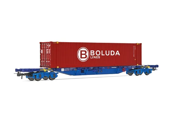 Transfesa, 4-axle container wagon MMC3 with 45' container BOLUDA