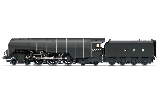 LNER, W1 Class 'Hush Hush' (Smoke Lifting Cowl), 4-6-4, 10000 - Era 3