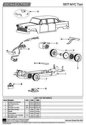 Checker Taxi Cab - James Bond 'Live And Let Die'