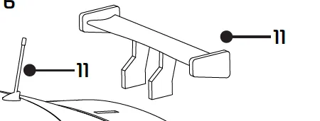 Accessory pack, ASSY BAG WIPERS MIRORS C4165