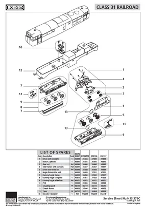 RailRoad Plus BR InterCity, Class 31, A1A-A1A, 31454 'The Heart of Wessex' - Era 9
