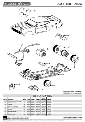 Tyre pack, Ford Falcon Tyre Pack (C3303)