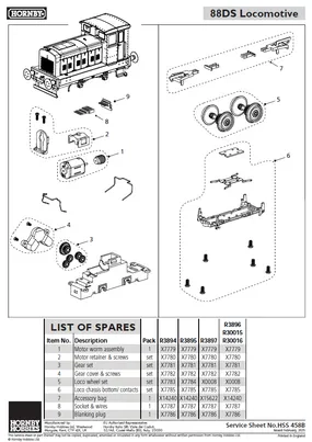 BR, Ruston & Hornsby 88DS, 0-4-0, No. 20 - Era 7