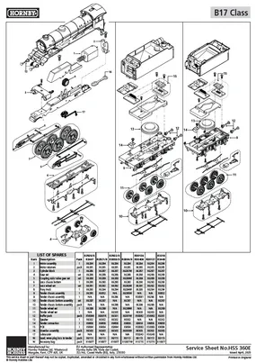 BR, Class B17/5, 4-6-0, 61670 'City of London' - Era 4