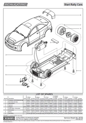 rear axle assy, Start Rally Car Rear Wheel Axle Assembly (C3239)