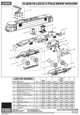 100 Years of Malcolm Rail, Class 90, 1922 - 2022 - Era 11 (Club Exclusive)