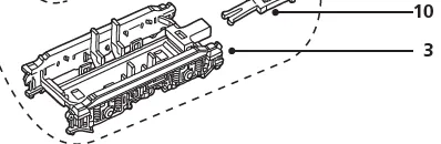 Drive bogie, Class 73 Drive Unit Bogie Frame