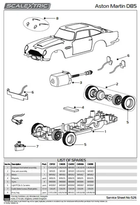 Tyre pack, Aston Martin DB5 Tyres Pack