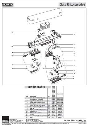 Drive bogie, Class 73 Drive Unit Bogie Frame