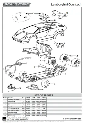 Lamborghini Countach - Green