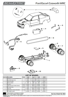 Ford Escort Cosworth WRC - Rod Birley