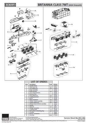BR (Early), Britannia Class, 4-6-2, 70001 'Lord Hurcomb' - Era 4