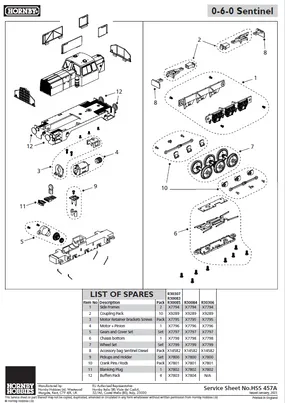 MSC, Sentinel, 0-6-0, 3001 - Era 8