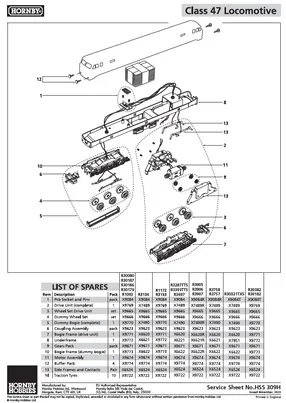 Drive bogie, DRIVE UNIT COMPLETE R3697