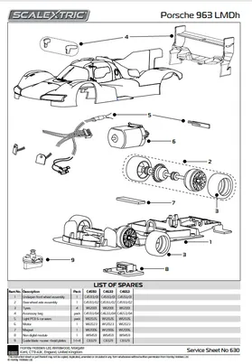 Porsche 963 24hrs LeMans 2024 - 4th Place