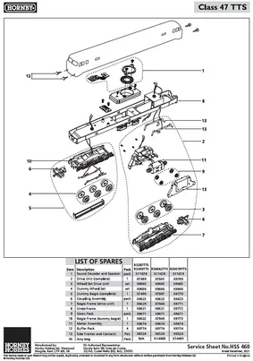 Class 47 TTS Sound decoder and speaker