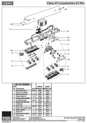 RailRoad - Railfreight Distribution - Class 47 - 'The Sapper' 47306