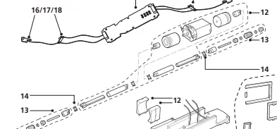 Motor, Class 50 Motor Unit with Motor Pads