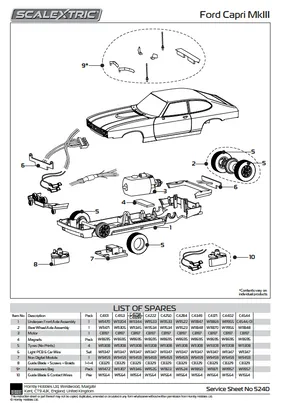 Ford Capri MKIII - Gerry Marshall