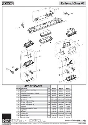 RailRoad Plus DB, Class 67, Bo-Bo, 67005 'Queen's Messenger' - Era 10
