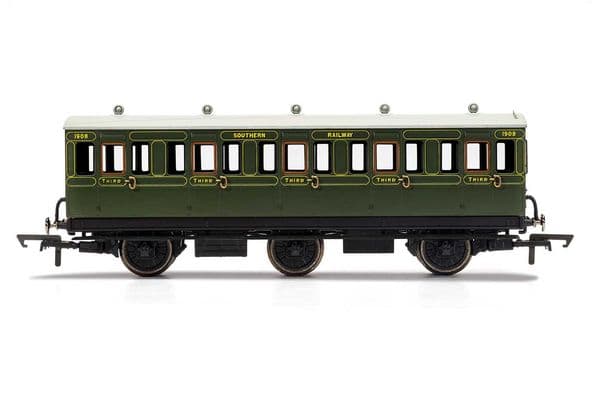 SR 6 Wheel Coach 3rd Class 1908 Era 3