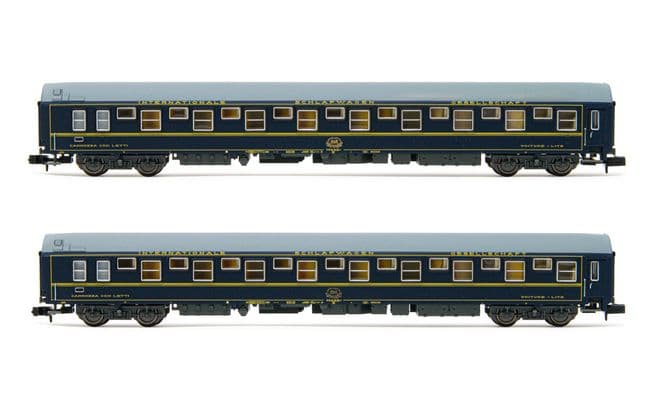 DB/CIWL, 2-tlg. Set T2 Schlafwagen, Ep. IV