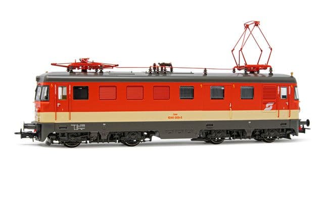 ÖBB, electric locomotive 1046 009-5, "Valousek" livery, period IV-V, with DCC-sounddecoder