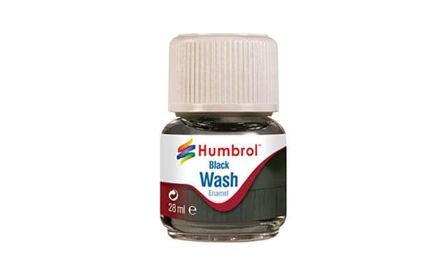 Enamel Wash: Black - (28ml)