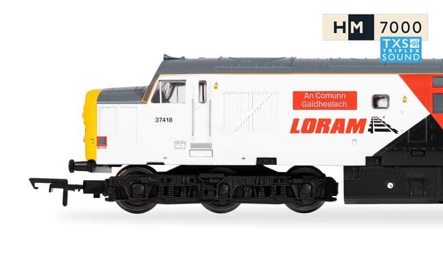 RailRoad - Loram - Class 37 - 'An Comunn Gaidhealach' 37418 (DCC Sound Fitted)
