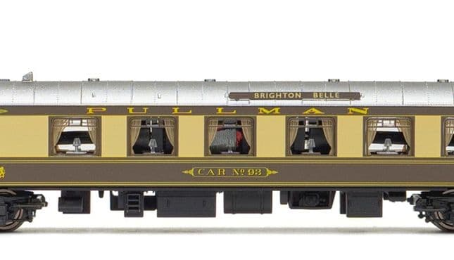 Pullman, set de 2 voitures 5-BEL 'Brighton Belle' , voiture et voiture pilote, ép. VI