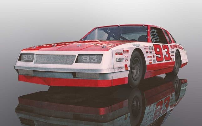 Chevrolet Monte Carlo 1986 No.93 - Red