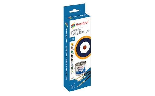 Enamel Paint and Brush RAF WWII Colours