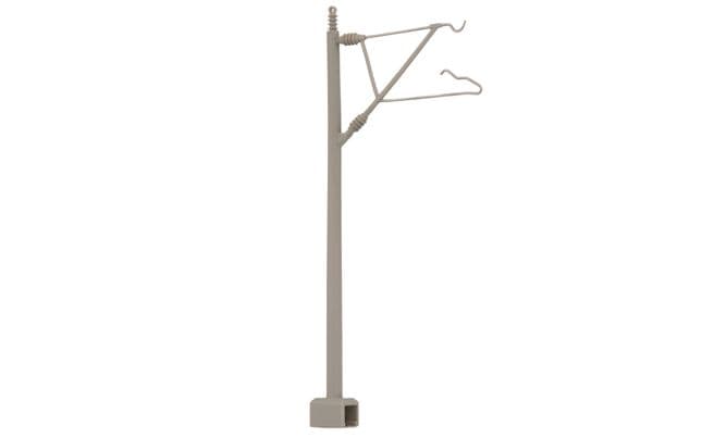 Fahrleitungsmasten für Hochgeschwindigkeitsstrecken, grau, 10er-Pack