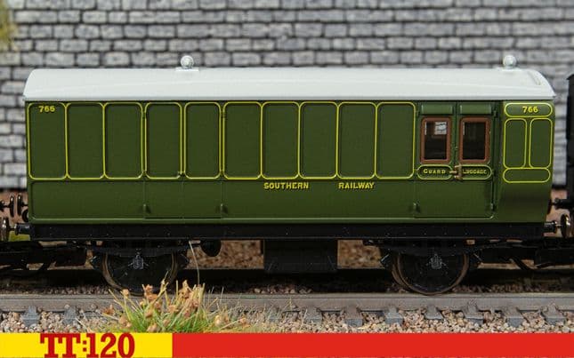 SR - 4 Wheel - '766' - Passenger Brake Coach