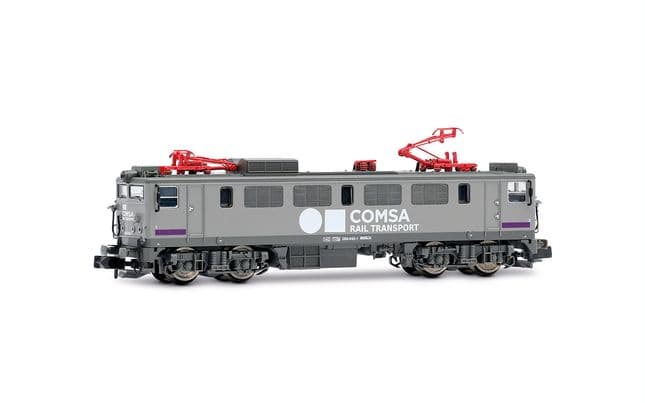 COMSA, locomotora eléctrica 269, decoración gris, con decoder de sonido multiprotocolo